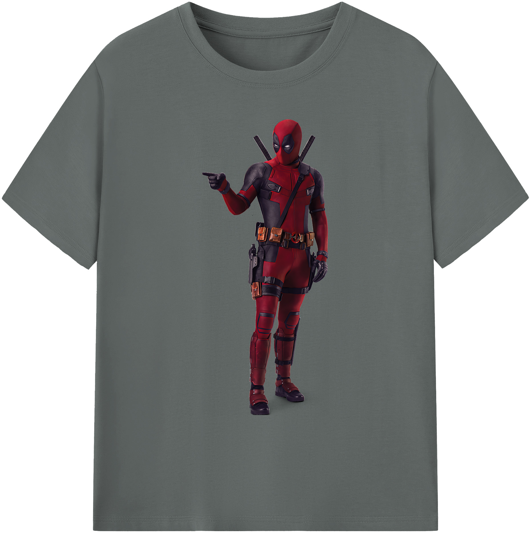 （画像用） Deadpool デッドプール 綿100％ メンズ半袖Tシャツ｜肌触りやわらか＆通気性
